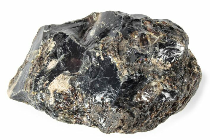 Rough Blue Indonesian Amber - Indonesia #359619
